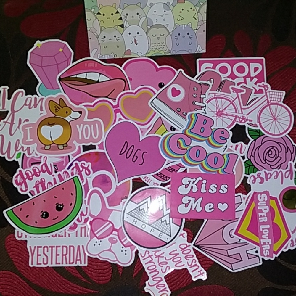 34 CUTE STICKERS